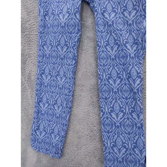 Soft Surroundings Blue Print Pull On Pants Size S - Picture 3 of 7